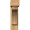 Ekena Millwork Legacy Block Rough Sawn Bracket w/ Offset Brace, Western Red Cedar, 6"W x 22"D x 22"H BKT0604X22X22LEC05RWR - alternate 3